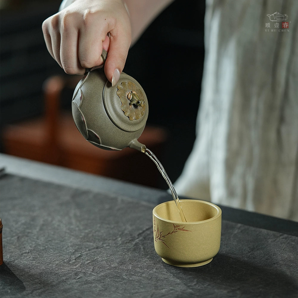 Yixing Original Mine, Purple Sand Handmade Teapot
