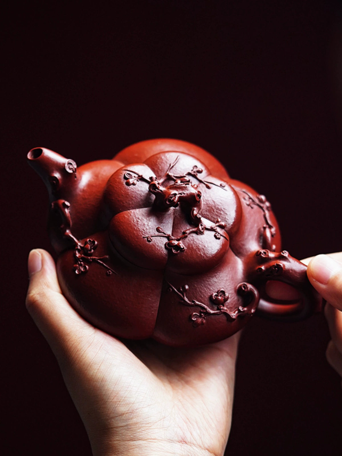 Yixing Purple Sand  Handmade Teapot Raw Ore